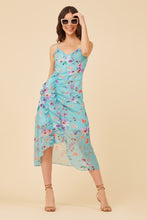 Load image into Gallery viewer, Clementine Dress, Turquoise Sea Floral
